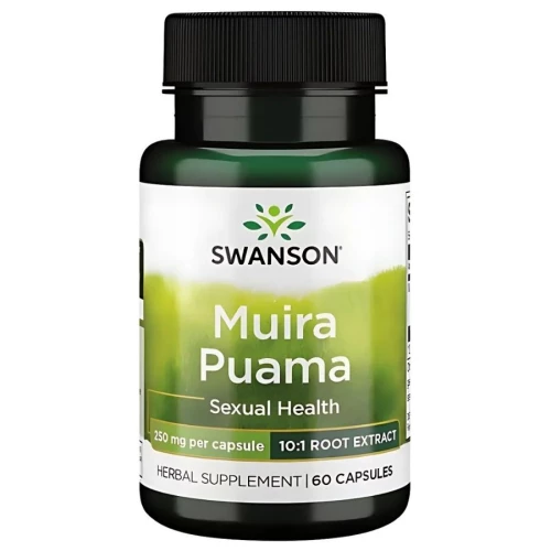 Swanson - Muira Puama - 60 kapsułek Swanson - Muira Puama - 60 kapsułek
